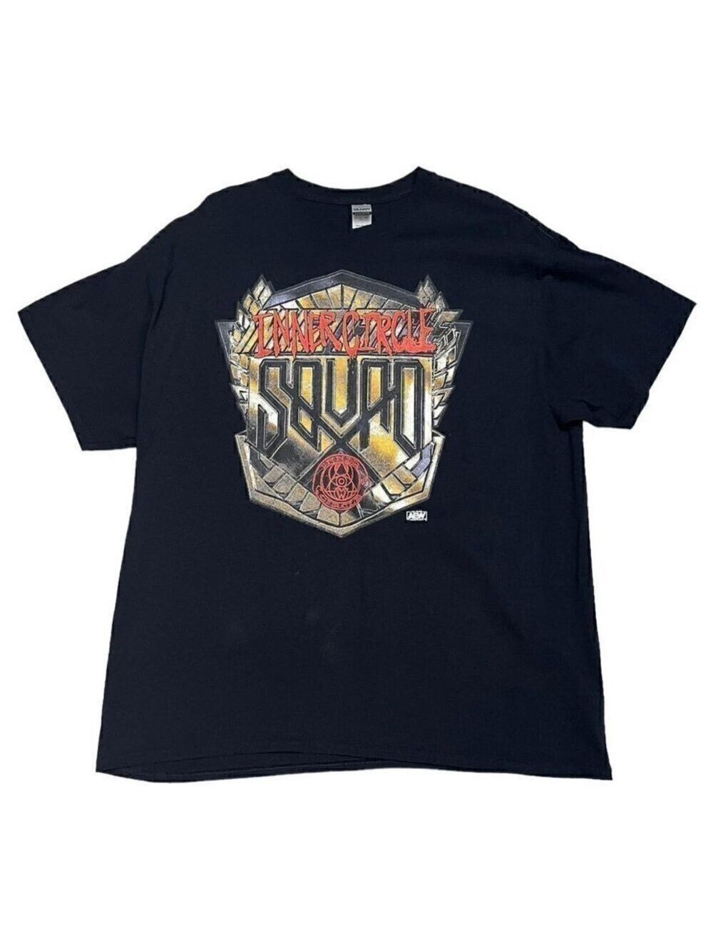 AEW INNER CIRCLE SQUAD Retro Wrestling Tee Shirt - Mens XL